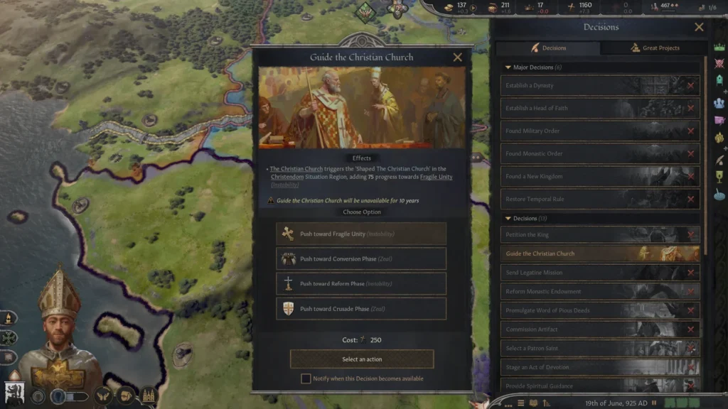 Crusader Kings III: By God Alone – offizieller Screenshot