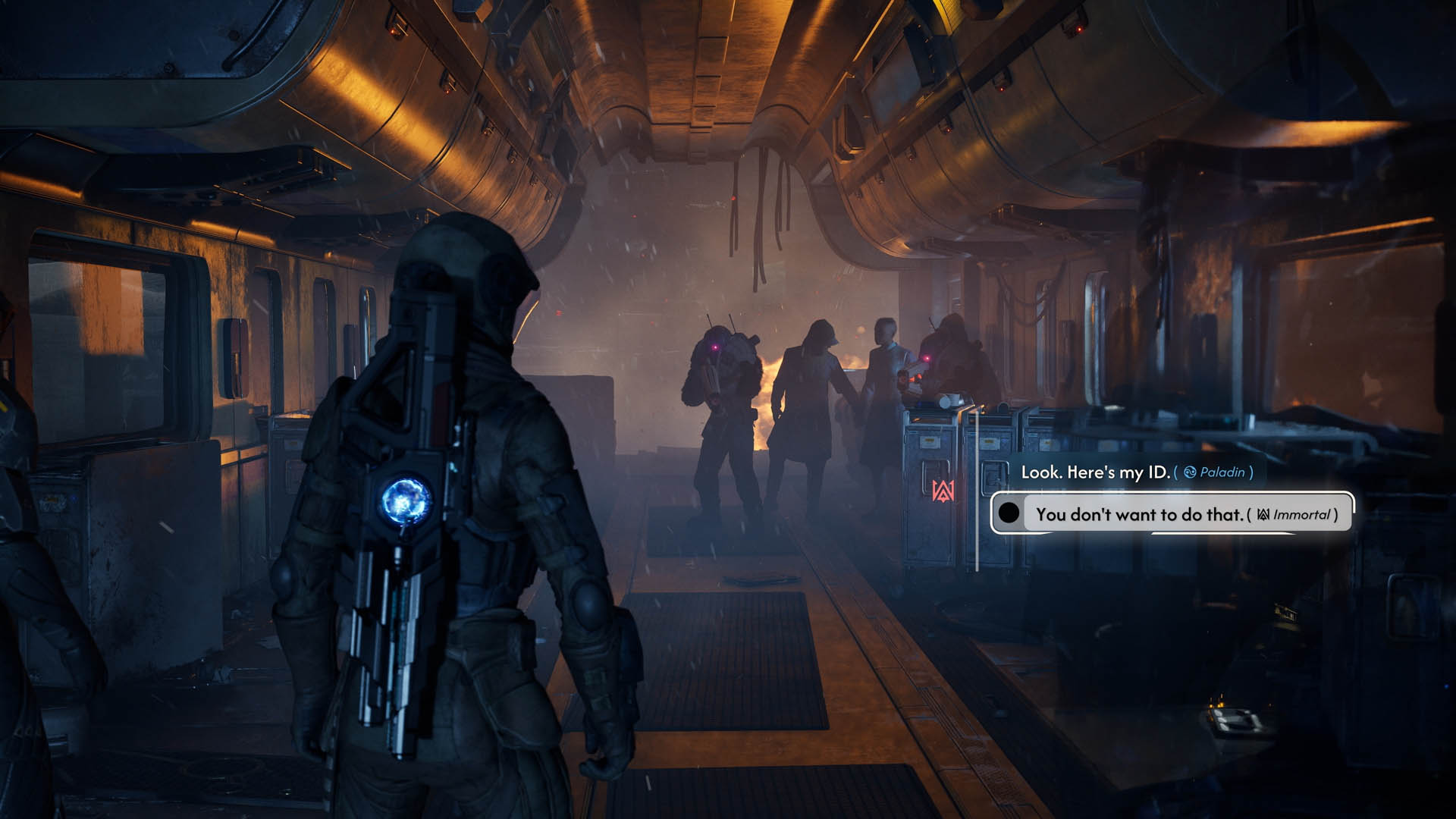 EXODUS: Entscheidungen verändern Missionen, Begleiter und eure Heimatwelt 1 EXODUS – Paladin- und Immortal-Entscheidung