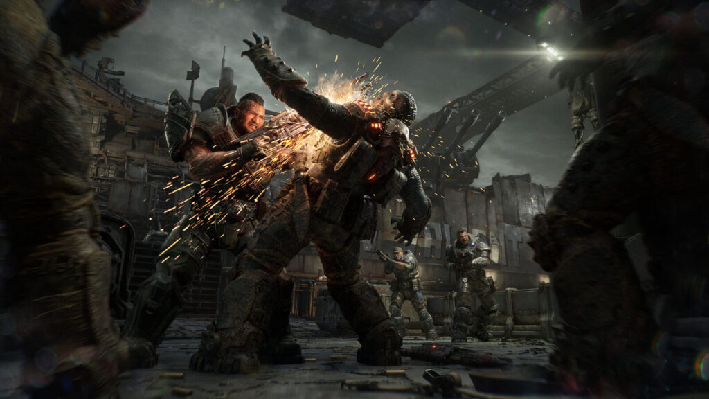 Gears of War: E-Day Multiplayer-Gefecht