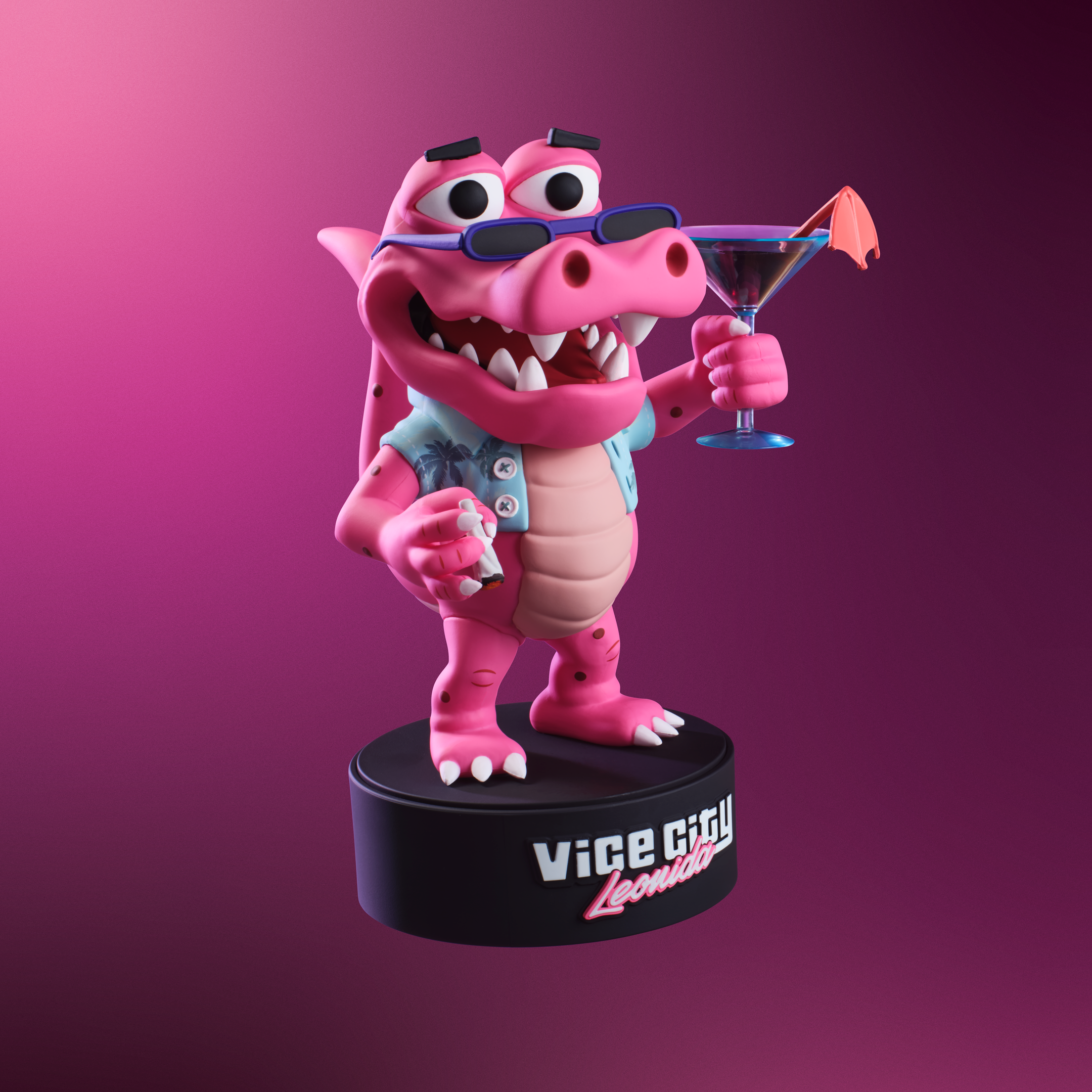 GTA 6: Rockstar zeigt 400-Dollar-Sammlerbox – das Spiel ist nicht enthalten 1 Macca the Gator – offizielle Figur aus der GTA VI Vice City Collection