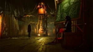 SAW: Genesis – offizieller Screenshot mit einer tödlichen Apparatur im Fallenlabyrinth