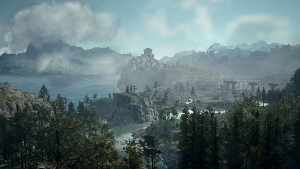 Kampfszene aus Dragon’s Dogma 2: Dark Arisen auf Nintendo Switch 2