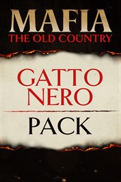 Mafia The Old Country Gatto Nero Pack Xbox Series