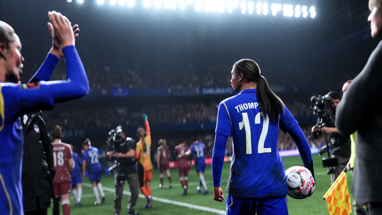EA Sports FC 27 im deutschen Test-Roundup: Der Rasen überzeugt, The Grounds spaltet 2 EA Sports FC 27 – Alyssa Thompson im Karrieremodus