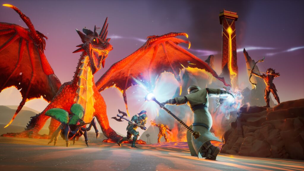 Offizieller Screenshot aus dem 1.0-Launch-Beitrag zu RuneScape: Dragonwilds