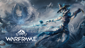 Warframe: Iceblade of Narin – Narin vor dem gefrorenen Monument am Yuvan Peak