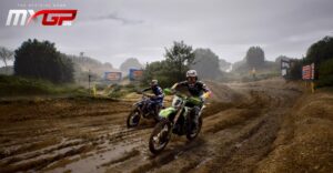 MXGP 26 - The Official Game: offizieller Gameplay-Screenshot auf einer Motocross-Strecke