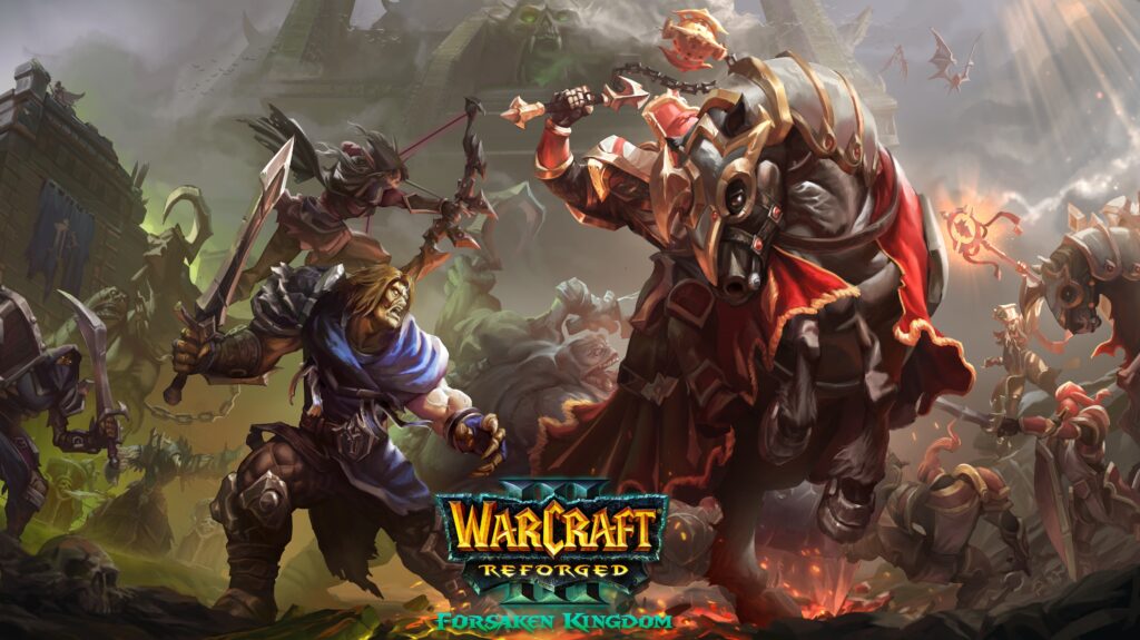 Warcraft III: Reforged – Forsaken Kingdom Key Art