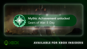 Xbox Mythic Achievement – Gears of War: E-Day