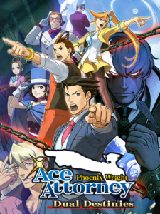 Phoenix Wright: Ace Attorney – Dual Destinies – Key Art des zugrunde liegenden Spiels
