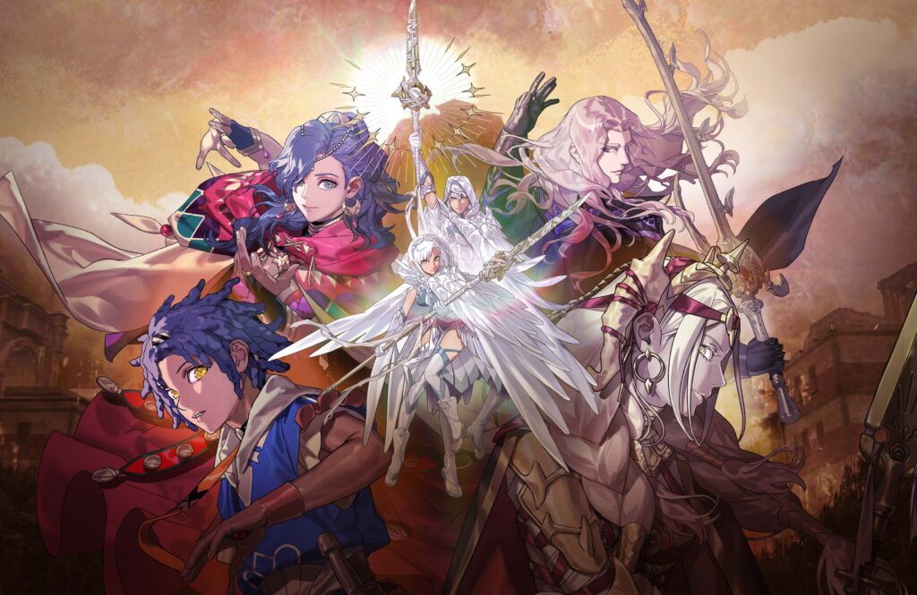 Fire Emblem: Fortune's Weave – offizielles Nintendo-Key-Art