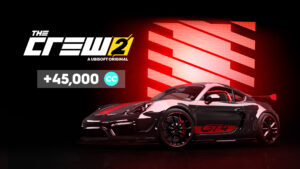 The Crew 2 Porsche Cayman GT4 Carbon Edition Starter Pack PS4
