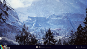 ARC Raiders Frozen Trail: Pendola Pass mit gefallenem Emperor