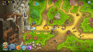 Kingdom Rush 6: Genesis – offizieller Gameplay-Screenshot aus der Linirean Citadel