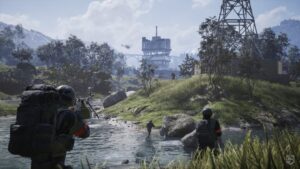 WARDOGS – offizieller Gameplay-Screenshot am Fluss