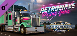 American Truck Simulator Retrowave Paint Jobs Pack