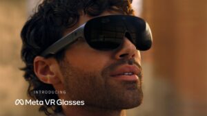 Meta VR Glasses – offizielles Präsentationsmotiv aus Metas Ankündigungsvideo