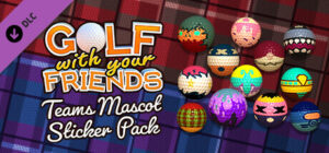 Golf With Your Friends Teams Mascot Sticker Pack Xbox One