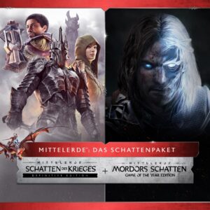 Middle-earth: The Shadow Bundle – offizielles Artwork mit Shadow of Mordor und Shadow of War