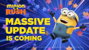 Minion Rush – offizielles Artwork mit Minions