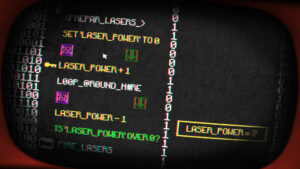 Pony Island – offizieller Steam-Screenshot mit manipulierten Spielbefehlen im Terminal