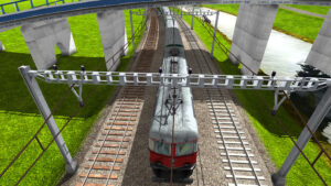 Train Fever – Elektrolok und Bahnstrecken (offizieller Screenshot)