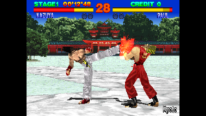 Arcade Archives 2 TEKKEN – offizieller Screenshot des dreidimensionalen Arcade-Kampfspiels