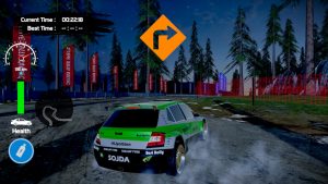 Xtreme Drift Racing Simulator – Nintendo Switch Gameplay bei Nacht