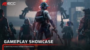 ECC: REDLINE – offizielles Steam-Gameplay-Motiv mit bewaffneten Teammitgliedern