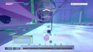 ANGEL – offizielles Steam-Gameplay-Trailer-Standbild mit Rhythmussteuerung