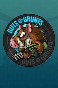 Guts 'n Grunts – offizielles Hochformat-Cover