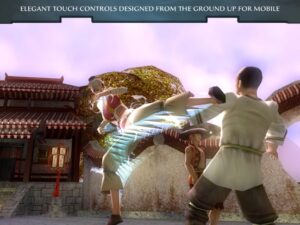 Jade Empire für iOS – offizielle Aspyr-App-Store-Spielszene mit Kampfsport