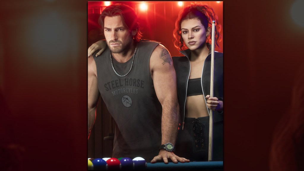 GTA 6 &ndash; Jason Duval und Lucia Caminos an einem Billardtisch