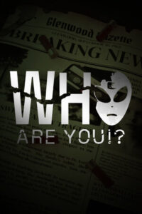 Who Are You!? – offizielles Steam-Hochformatmotiv des UFO-Horrorspiels