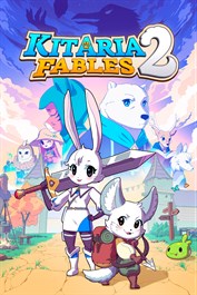 Kitaria Fables 2 – offizielles Cover mit Schriftzug und den Hauptfiguren