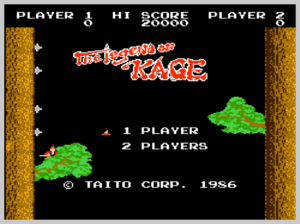 Console Archives THE LEGEND OF KAGE PS5