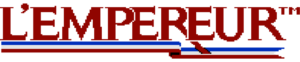 L'Empereur – offizieller Schriftzug mit Trikolore