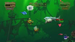 Feeding Frenzy 2 – Unterwasserboss im Schiffswrack, EA-Screenshot