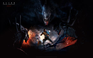 Alien: Rogue Incursion Evolved Edition – offizielles Key Art mit Zula und Xenomorphs