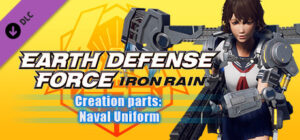 EARTH DEFENSE FORCE IRON RAIN Creation parts Naval Uniform
