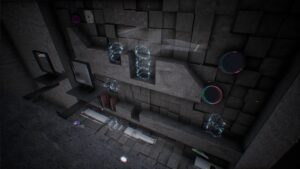 THANKS, LIGHT. – offizieller PlayStation-Store-Screenshot mit räumlichen Licht- und Schattenrätseln