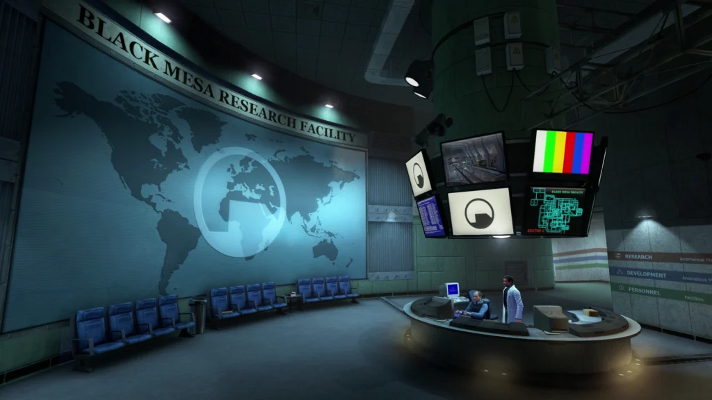 Black Mesa – offizieller Screenshot aus der Black Mesa Research Facility