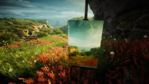 Eastshade – Landschaft im offiziellen PlayStation-Screenshot
