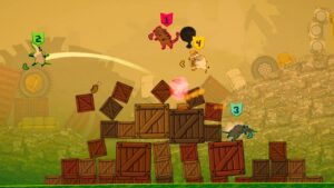 Nintendo game screenshot Royal Vermin / Beyond The Waste