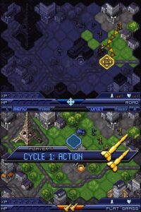 Tom Clancy's EndWar Nintendo DS – Ubisoft-Screenshot mit zwei Bildschirmen
