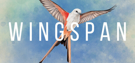 Wingspan – offizielles Keyart mit Vogelmotiv und Logo