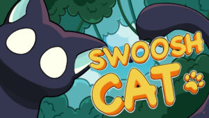 SwooshCat – offizielles Standbild des Gameplay-Trailers aus dem Steam Store