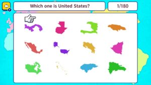 Geo Brain Boost! World Map Silhouette Quiz – offizielles Nintendo-Motiv 2
