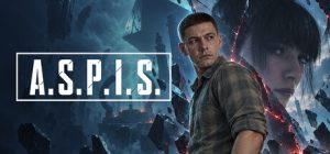 ASPIS – offizielles Steam-Titelmotiv mit Andrei und einer düsteren Einrichtung
