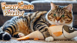 Funny Cats Puzzle Switch